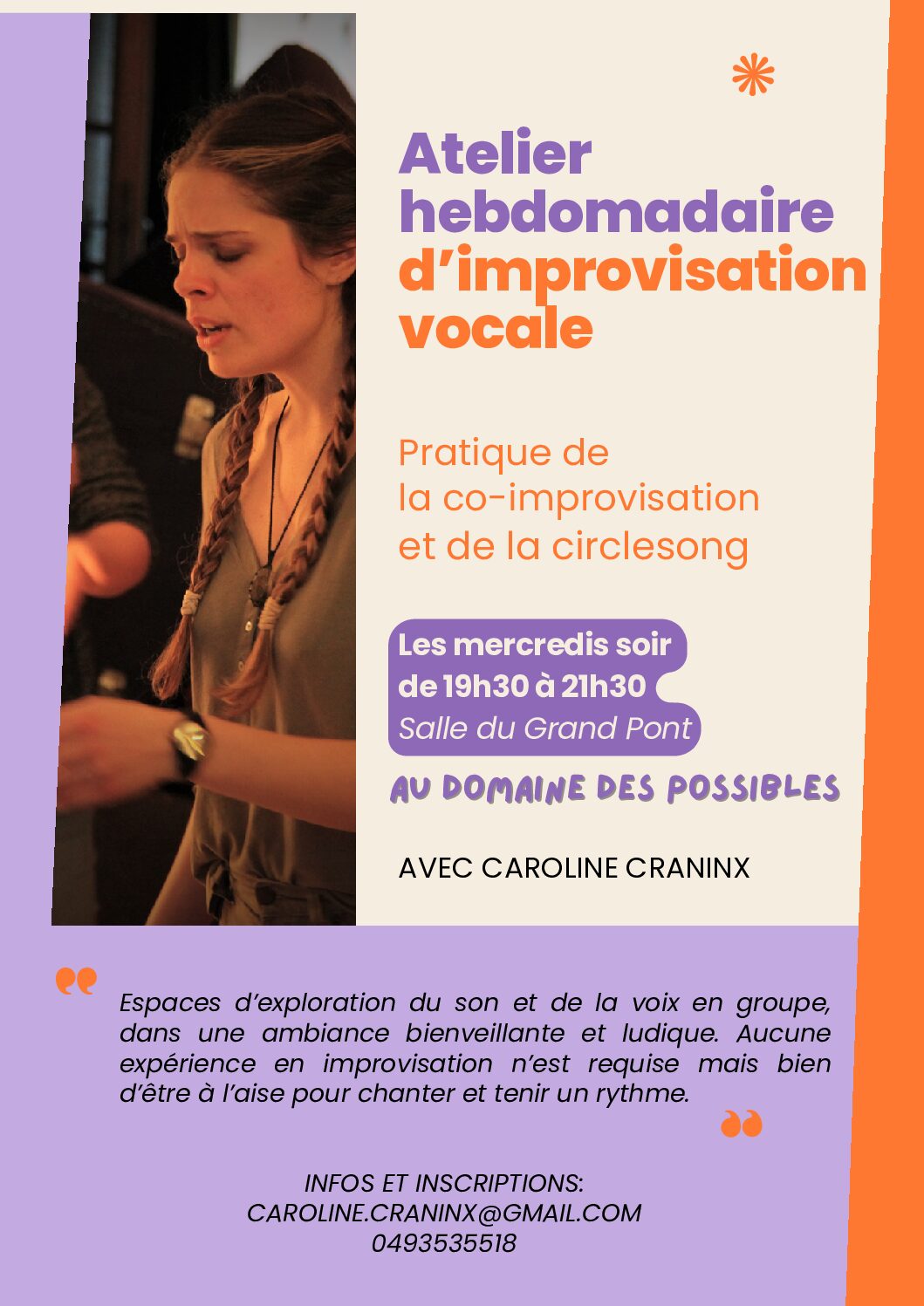 Pratique de la co-improvisation et de la circlesong