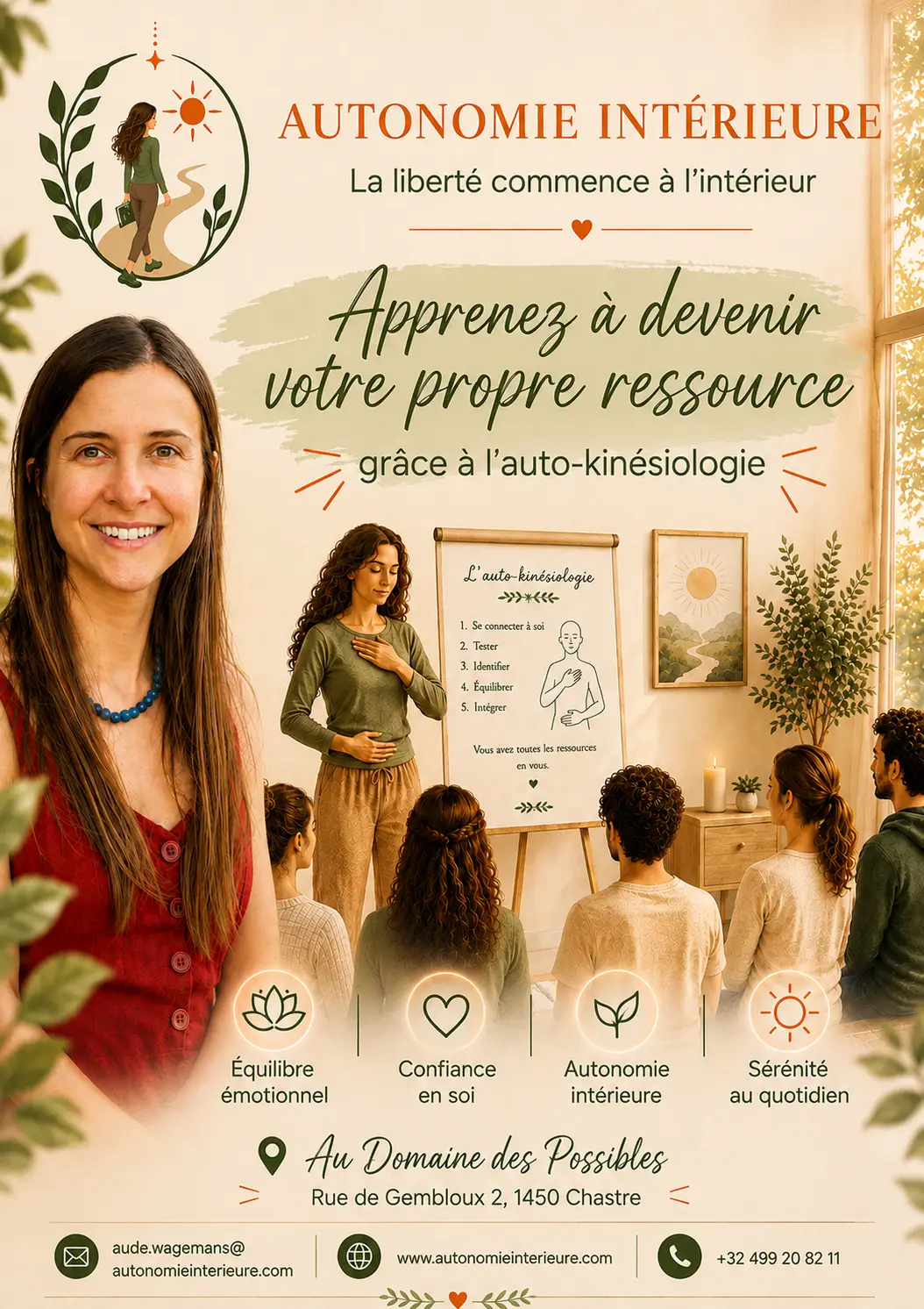 Apprenez à devenir votre propre ressource grâce à l’auto-kinésiologie
